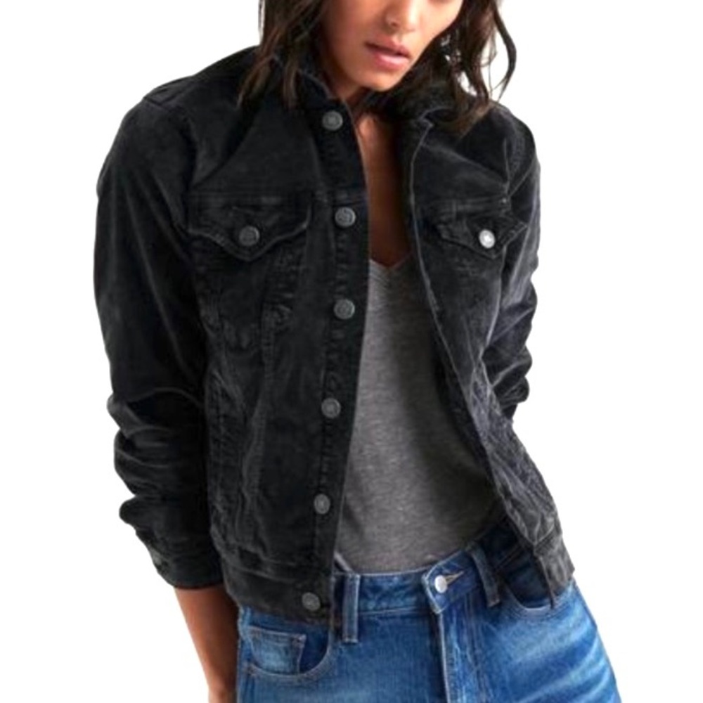 Lucky brand velvet black jacket